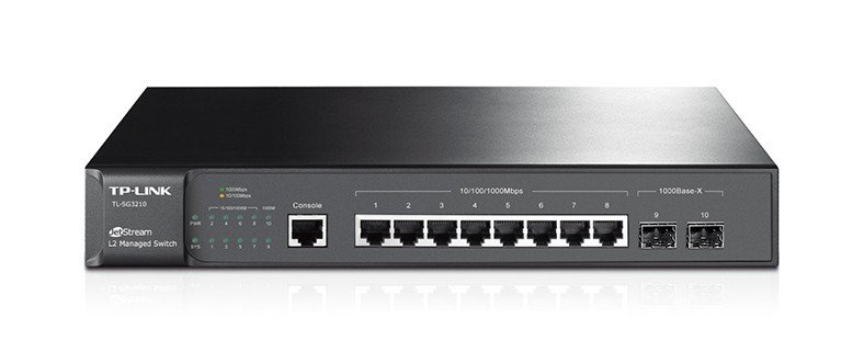 TP-Link Switch zarządzalny TL-SG3210 8 x10/100/1000Mb, 2xSFP