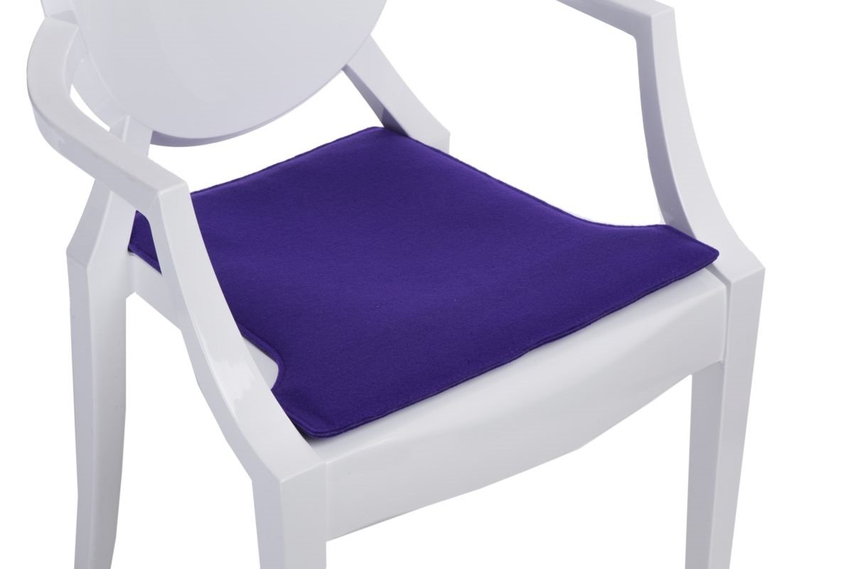 Royal D2.DESIGN Poduszka na krzesło fioletowa D2 Design Zapytaj o rabat !