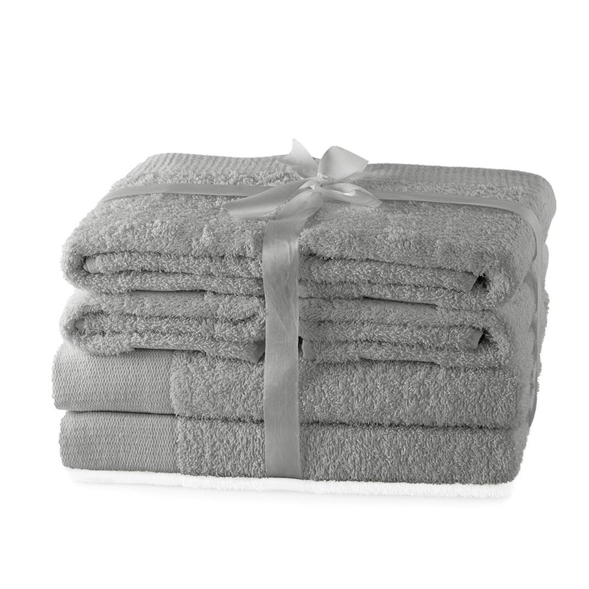 Amelia Home Amelia Home Zestaw 6 ręczników bawełnianych Amari AMARI/SIL/SET6