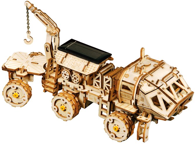 Robotime Technology (Suzhou) CO.,LTD. Drewniany Pojazd Na Energię Słoneczną Navitas LS504