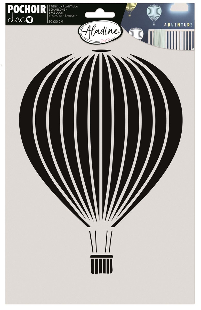 Szablon Balon, 30x20 cm