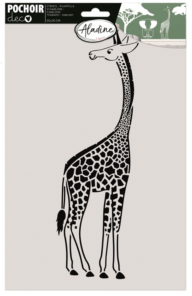 Szablon Żyrafa, 30x20 cm