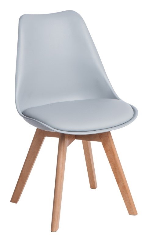 D2.DESIGN Krzesło Norden Cross PP szare 1608 113143