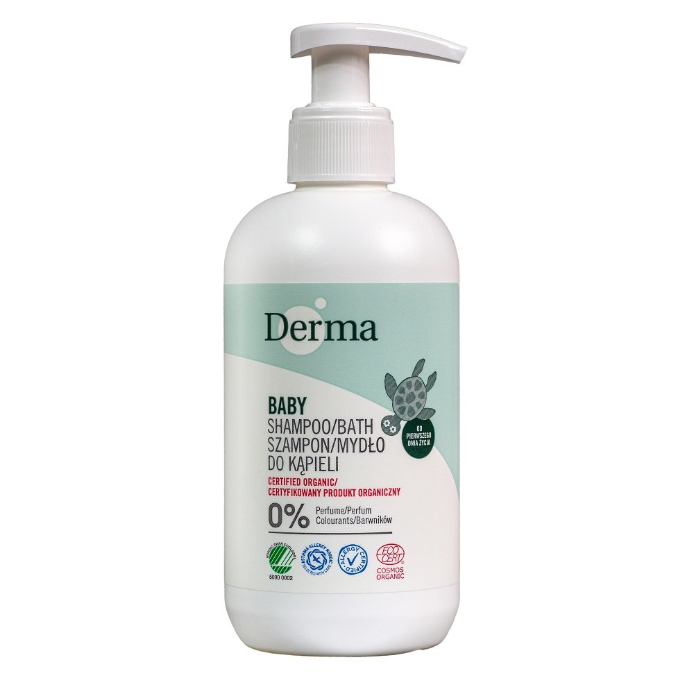 Derma Derma 250ml Gel/Shampoo Płyn do kąpieli 250ml