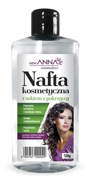 P.P.H. ANNA NOWA DEBA Nafta kosmetyczna z sokiem z pokrzywy160 ml 7018229