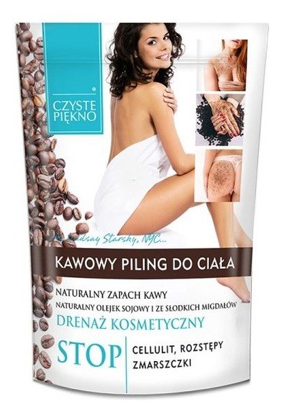 Czyste Piękno Kawowy peeling do ciała Drenaż kosmetyczny - Czyste Piękno Kawowy peeling do ciała Drenaż kosmetyczny - Czyste Piękno