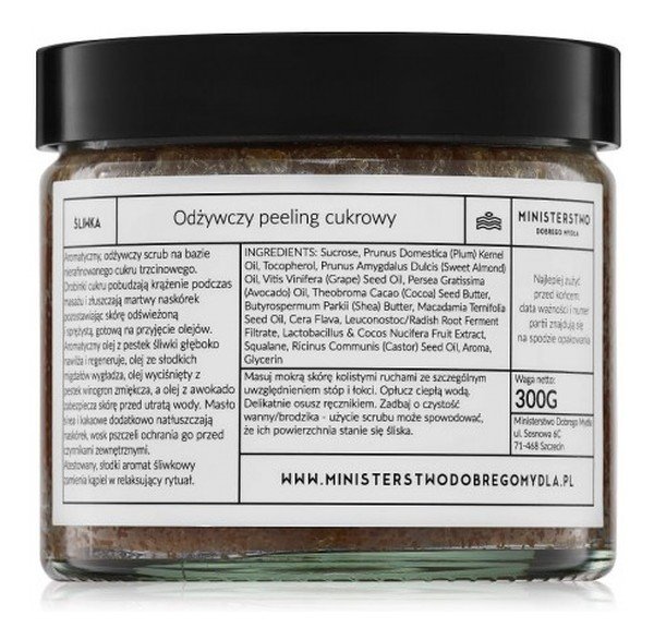 Ministerstwo Dobrego Mydła Peeling cukrowy 300 g