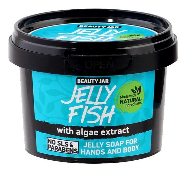 BEAUTY JAR BEAUTY JAR JELLY FISH - Mydło - galaretka do mycia rąk i ciała, 130g