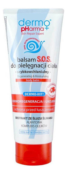 Dermo Pharma Balsam S.O.S do ciała Ekstrakt śluzu ślimaka 200ml