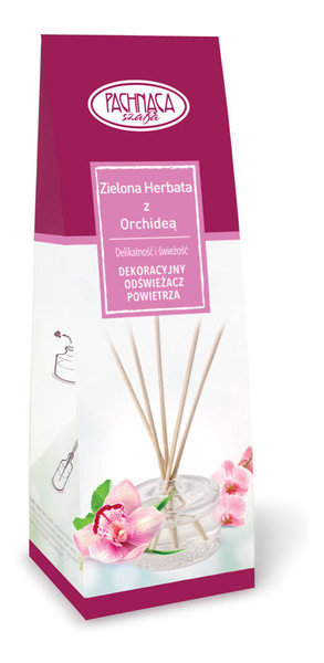 Pachnąca Szafa Dekoracyjny Odświeżacz Powietrza Zielona Herbata z Orchideą