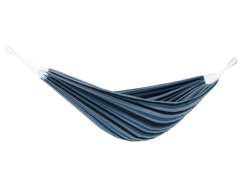 Hamak dwuosobowy VIVERE Brazilian, niebiesko-ciemnogranatowy, 366x160 cm