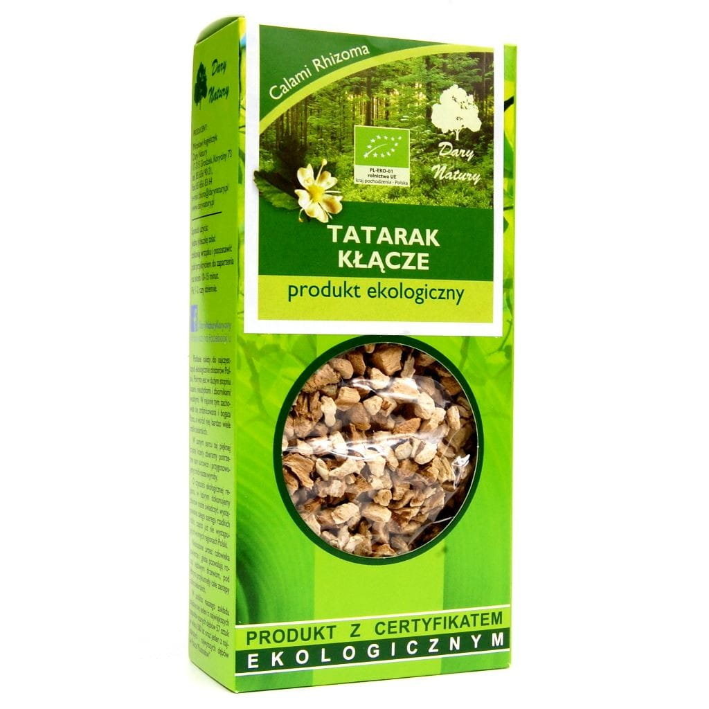 Dary Natury kłącze tataraku produkt ekologiczny 50 g - 5902741004017