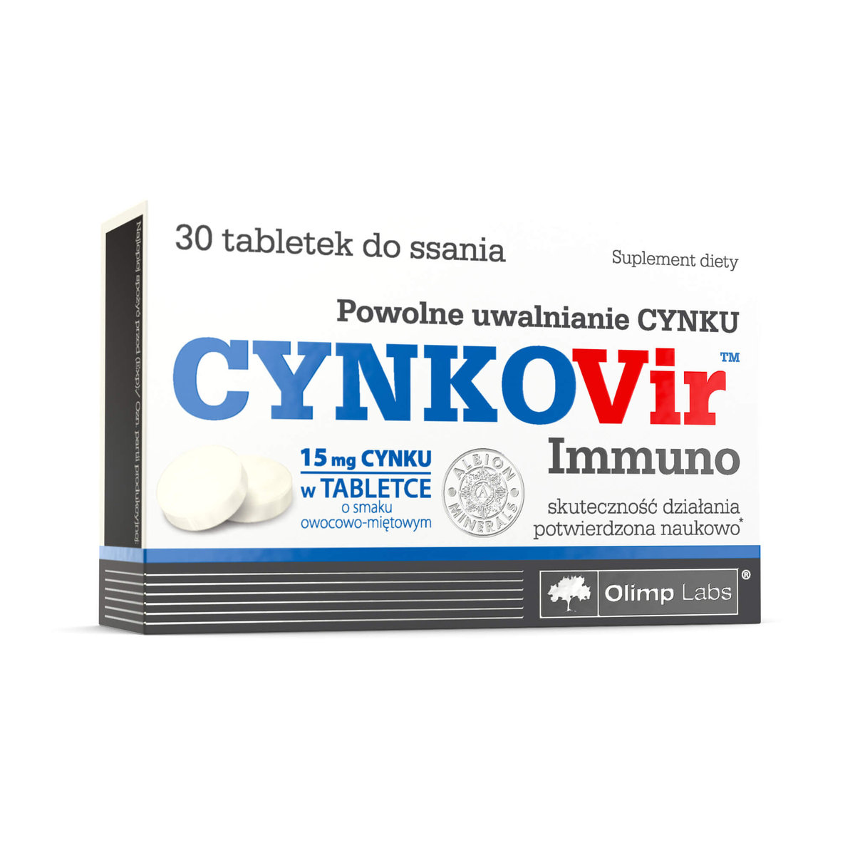 Фото - Вітаміни й мінерали Olimp CynkoVir Immuno 30tabs 