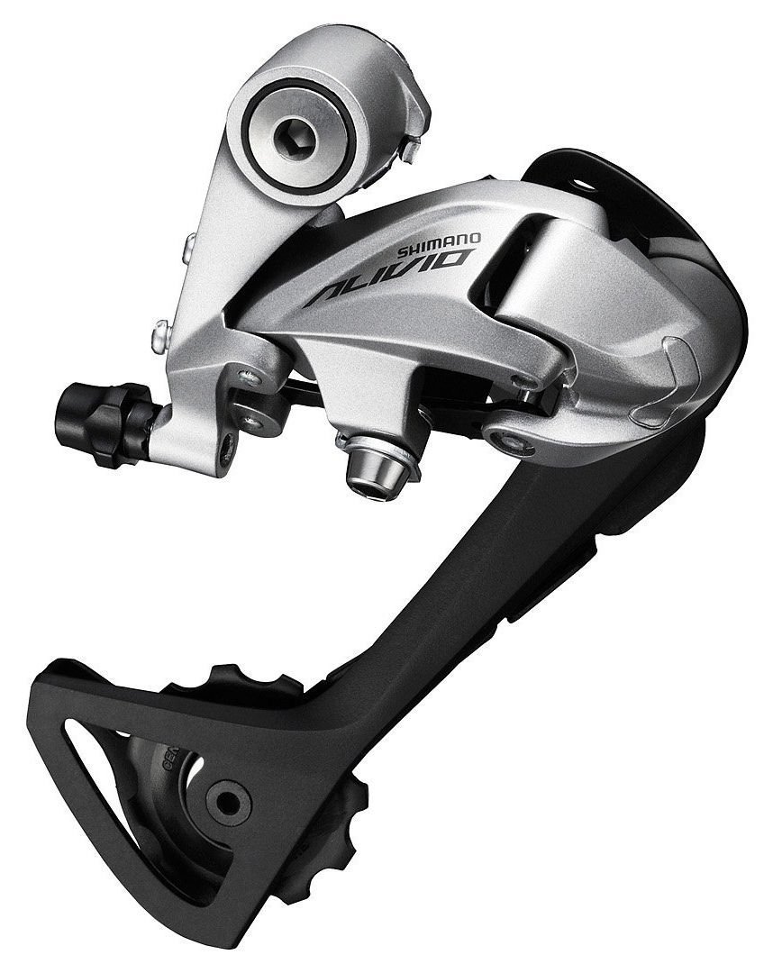 SHIMANO Przerzutka tylna Alivio RD-T4000 srebrny / Ilość biegów: 9 / Mocowanie: rama z hakiem ERDT4000SGSS