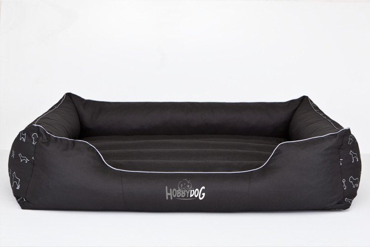 Hobbydog Łóżko dla psa rozmiar XXL, 110 x 90 cm, aushaltbares codurastoff produkt firmy, zdejmowana osłona, EU