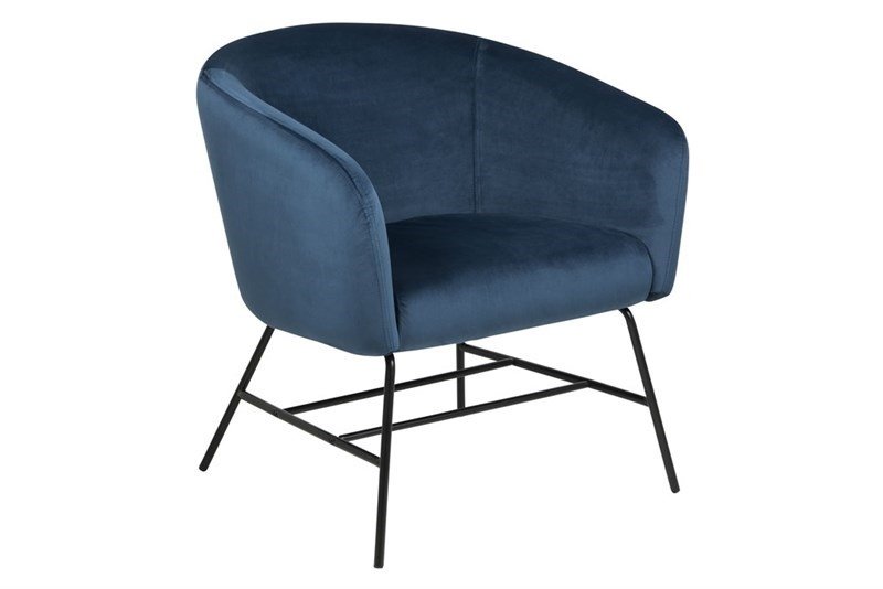 Actona Fotel Ramsey VIC navy blue Fotel Ramsey VIC navy blue (126642)