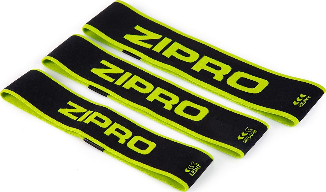 Zestaw Taśma oporowa Guma do ćwiczeń Zipro