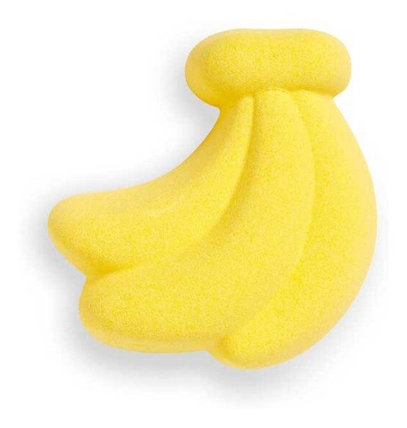 Makeup Revolution Tasty Sól musująca do kąpieli Banana 110g