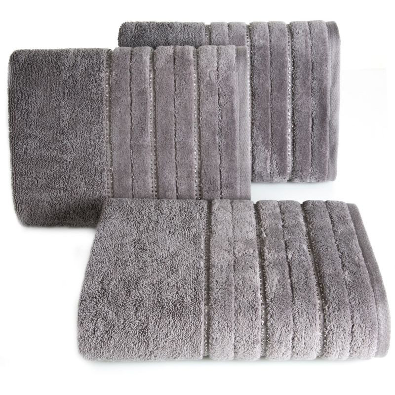 Euro Firany Ręcznik Kąpielowy Ikar (04) 50 x 90 Srebrny 1223256