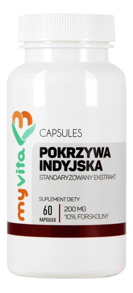 MyVita POKRZYWA INDYJSKA 200MG 60 KAPS.