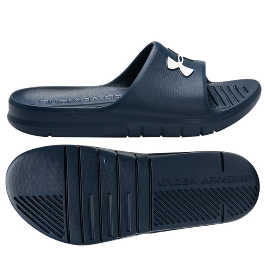 Under Armour, Klapki męskie, Core PTH SL 3021286 400, granatowy, rozmiar 41
