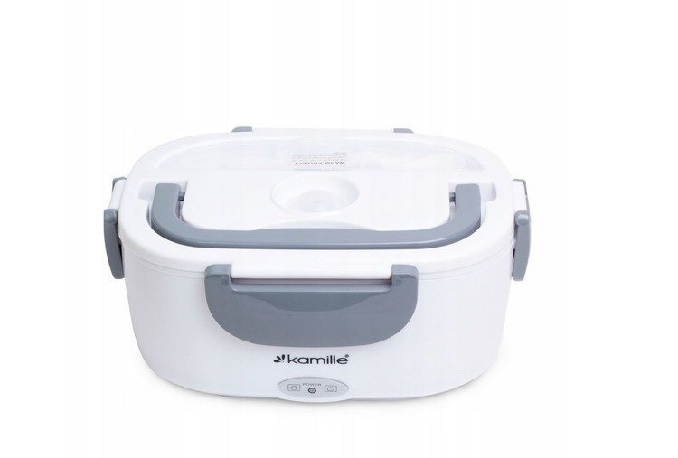 Kamille Elektryczny lunchbox, termos samochodowy + wtyczka 2130A