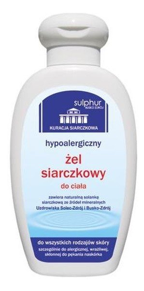 SULPHUR SULPHUR ŻEL SIARCZKOWY HYPOALERGICZNY 200G