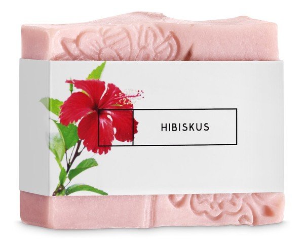 Ministerstwo Dobrego Mydła Mydło w kostce - Hibiskus mdm_mydlo_hibiskus