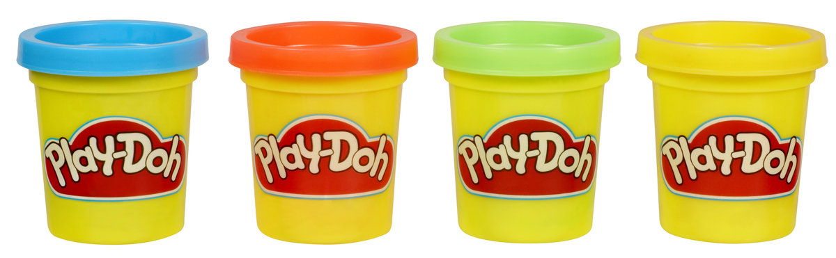 Hasbro Masa plastyczna PlayDoh Mini 4Pack