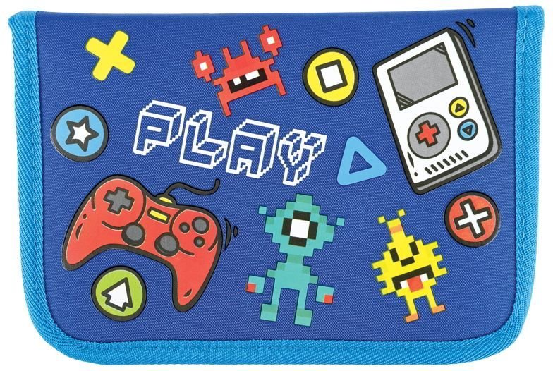 Piórnik dwuklapkowy bez wyposażenia GAMER