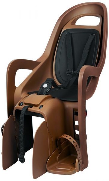 Polisport, Fotelik rowerowy, Groovy Maxi Plus FF 29, karmelowy brąz-czarny