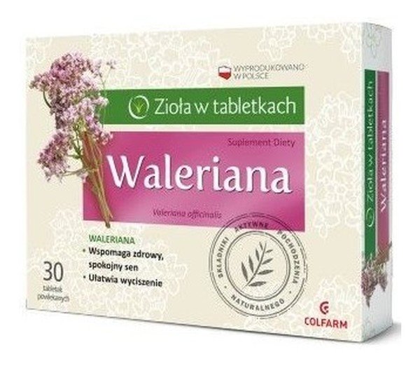 Colfarm Waleriana 30 tabletek 3129722
