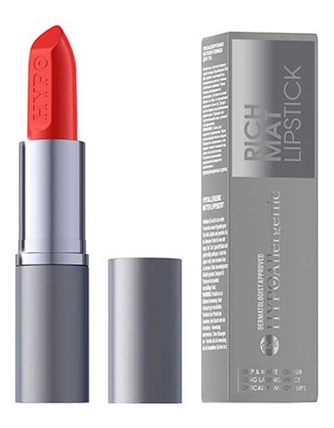 Bell Hypoallergenic Rich Mat Lipstick pomadka matowa do ust 06 Red Carpet