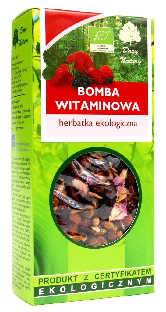 Dary Natury HERBATKA BOMBA WITAMINOWA BIO 100 g -