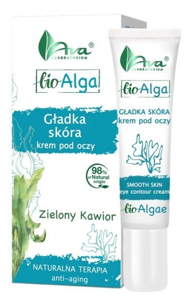 Ava Labolatorium Laboratorium Laboratorium Bio Alga Gładka Skóra Zielony Kawior Krem Pod Oczy 15ml