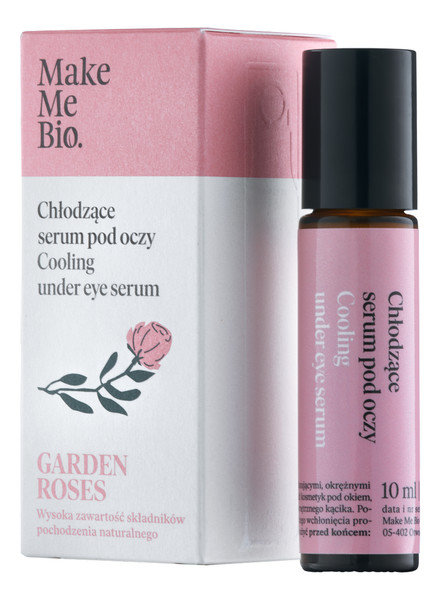 Make Me Bio Garden Roses - Chłodzące Serum pod Oczy Roller 10 ml