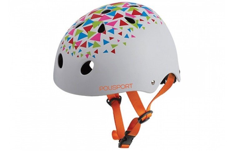 POLISPORT, Kask rowerowy, URBAN RADICAL, biały, rozmiar M