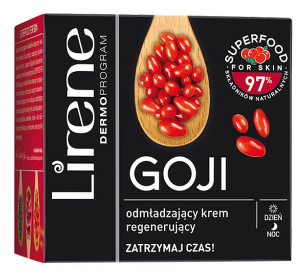 Lirene Lirene Superfood for Skin Goji krem odmładzający regenerujący dzień/noc 50ml KRE LIR-043