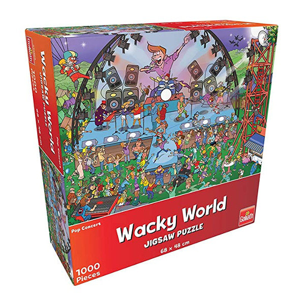 Goliath puzzle 1000 Wacky World Concert Pop 71400