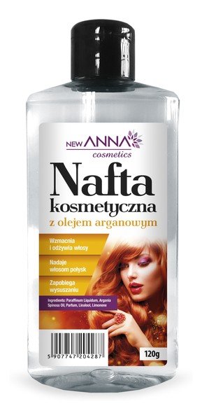 Anna Cosmetics Cosmetics Nafta Kosmetyczna z Olejem Arganowym 120g
