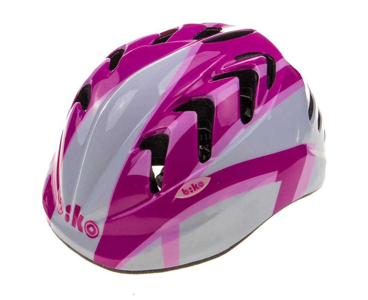Biko, Kask rowerowy, Kid Pro HM-BI206-1, różowy, rozmiar S