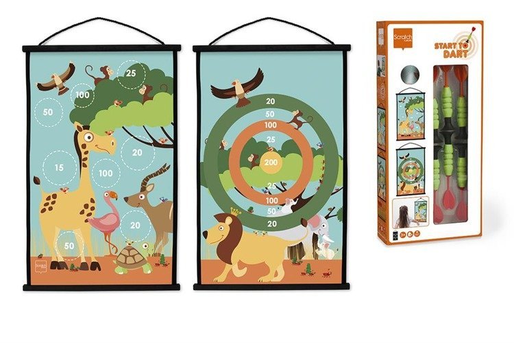 Scratch Europe START TO DART - rzutki Safari 3+ Scratch 6182054