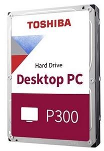 Dysk twardy HDD TOSHIBA P300 HDWD240UZSVA, 3.5”, 4 TB, SATA III, 128 MB, 5400 obr./min.