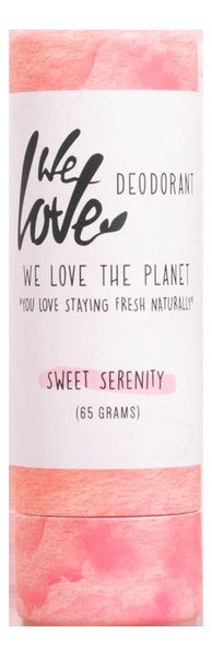 We Love the Planet Sweet Serenity - naturalny dezodorant w sztyfcie kartonowym z olejkami eterycznymi, We Love The Planet B084-71977