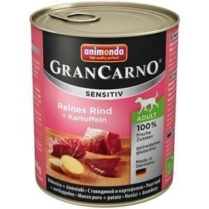 Animonda Gran Carno Sensitiv Wołowina + Ziemniaki 800G