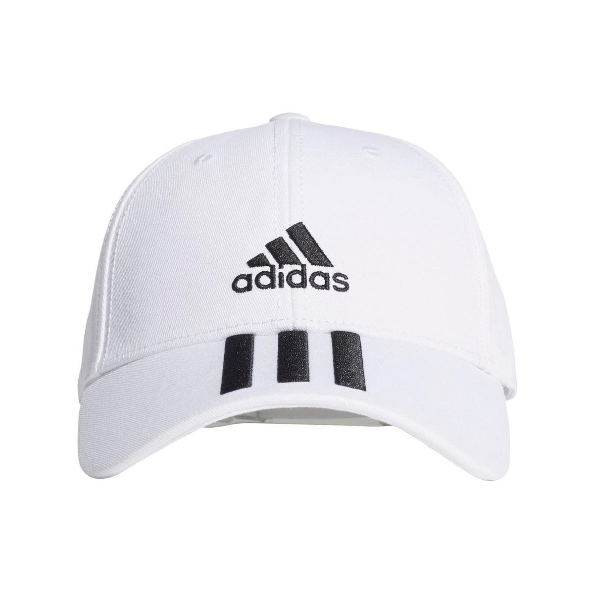 Adidas, Czapka, BBALL 3S CAP CT FQ5411, biały, rozmiar 54