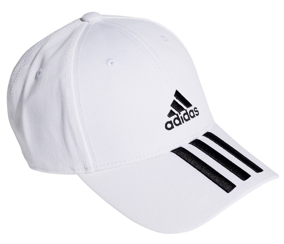 Adidas, Czapka, BBALL 3S CAP CT FQ5411, biały, rozmiar 58