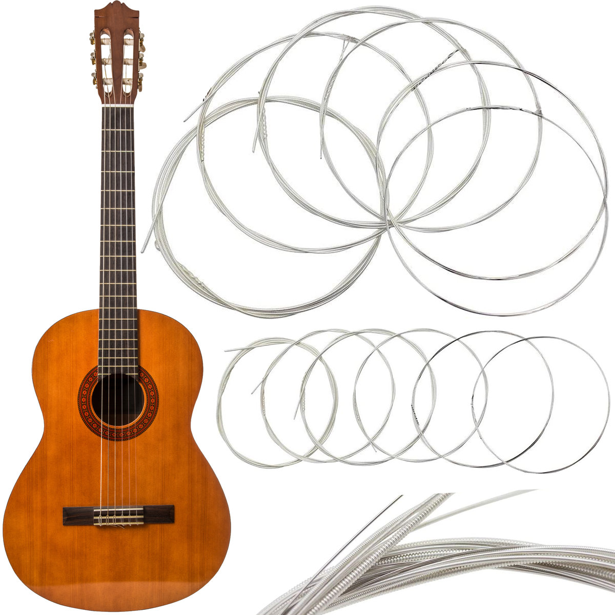 MAXY C.O. MAXY C.O. Struny do gitary - zestaw 6 szt. 5902367976194