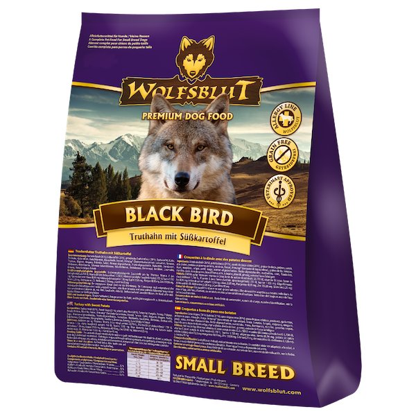 Wolfblut Black Bird Adult Small 2 kg