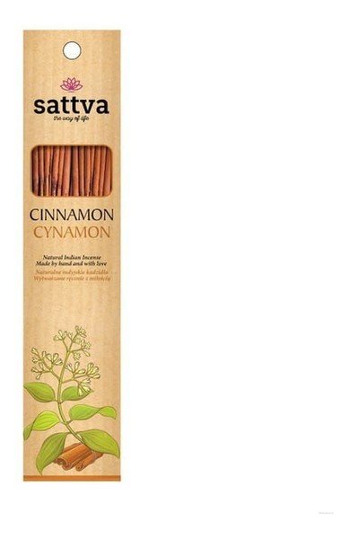 Sattva India Kadzidełka Cynamon Naturalne Sattva 30g A678-268DB_20200112101009
